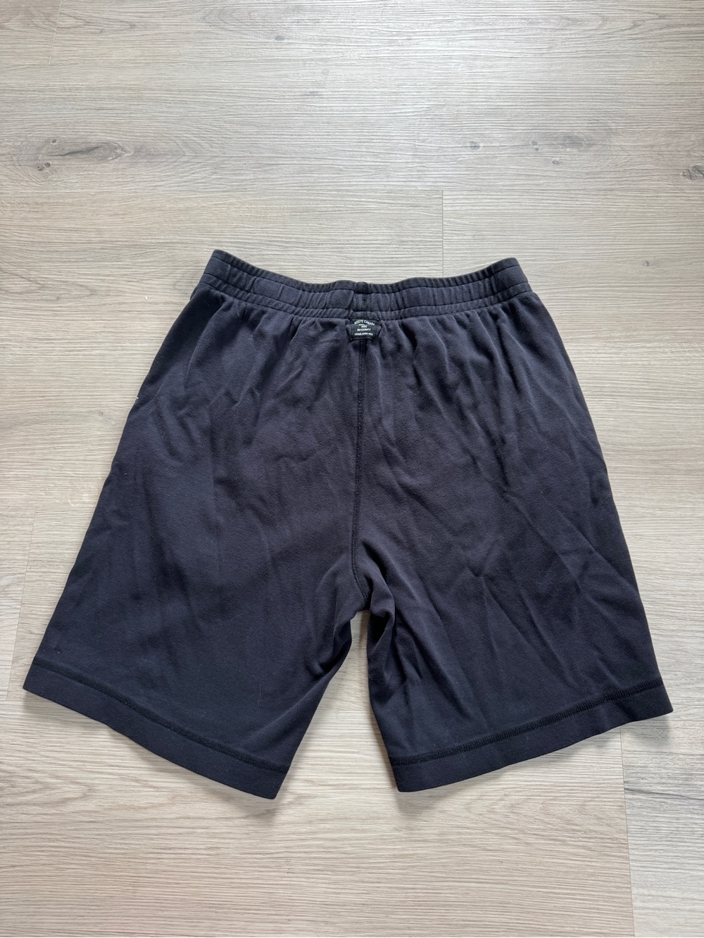 Roots Organic Cotton Black Sweat Shorts Men’s XS